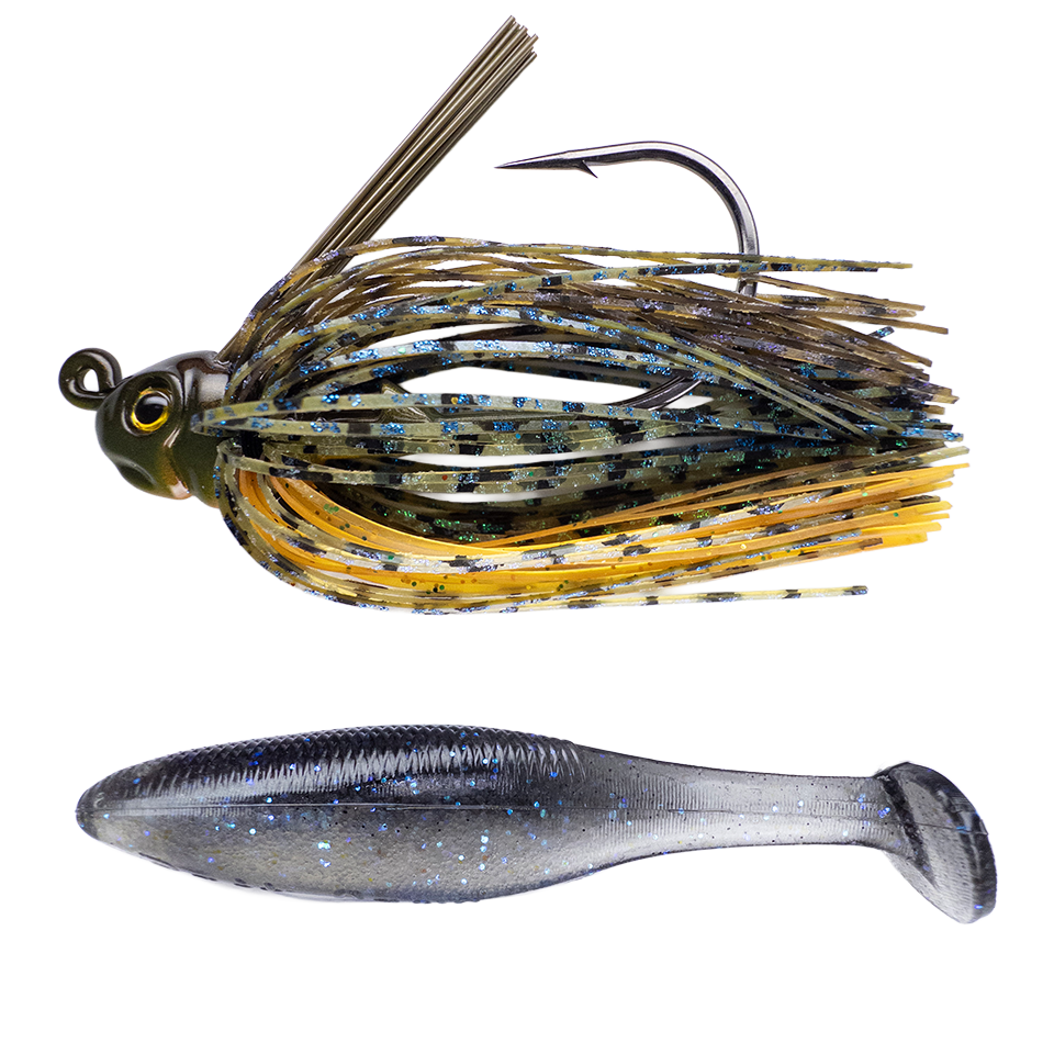 Swim Jig ➕ 3.8” Cave Swimmer