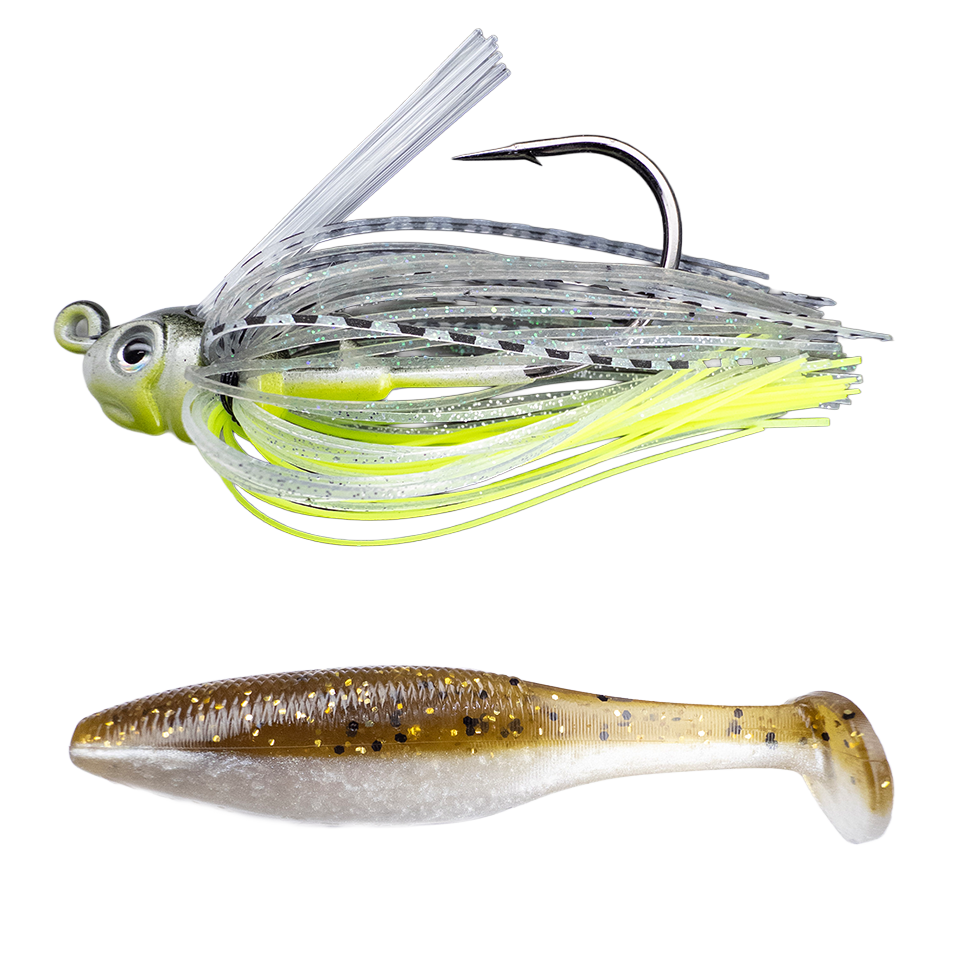 Swim Jig ➕ 3.8” Cave Swimmer