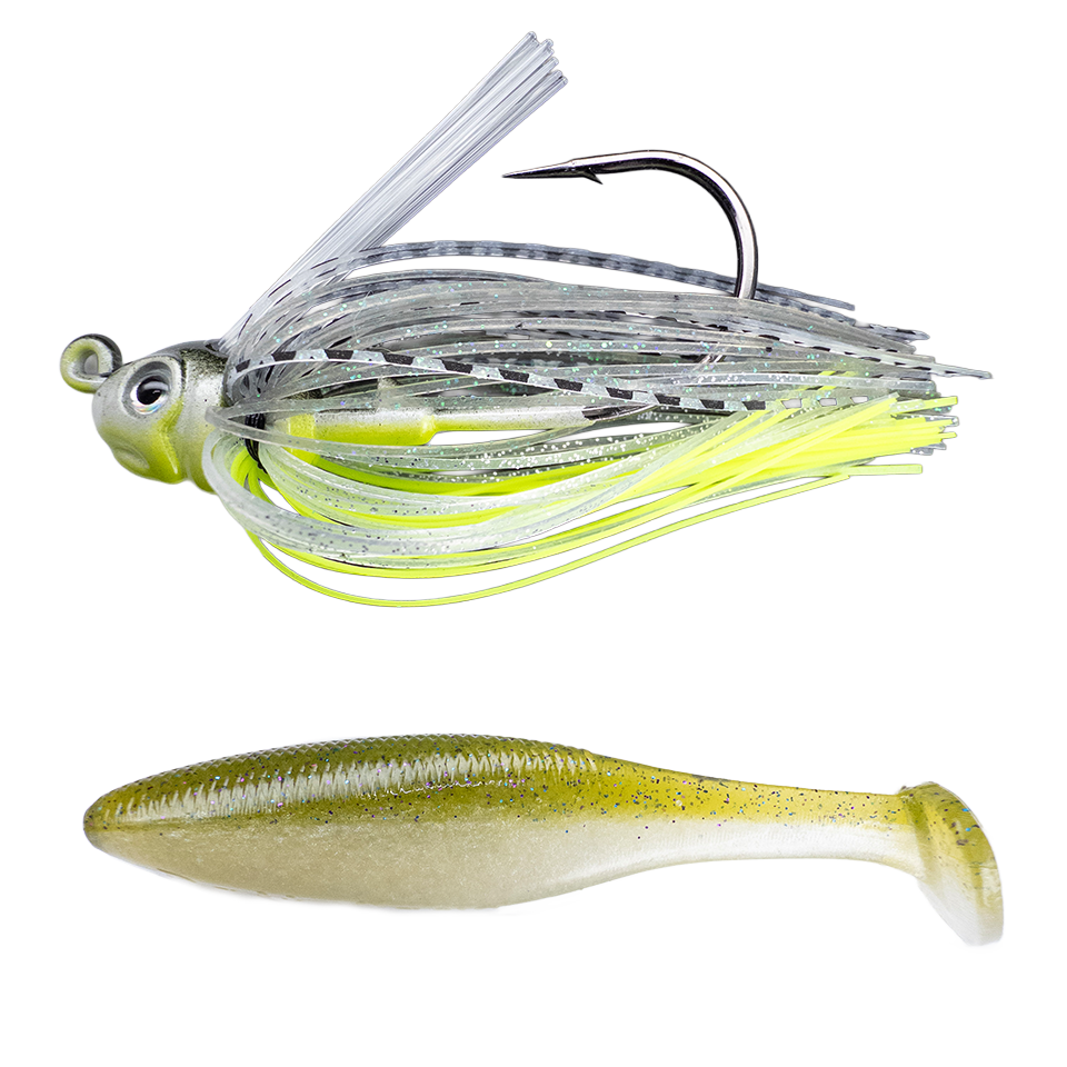 Swim Jig ➕ 3.8” Cave Swimmer