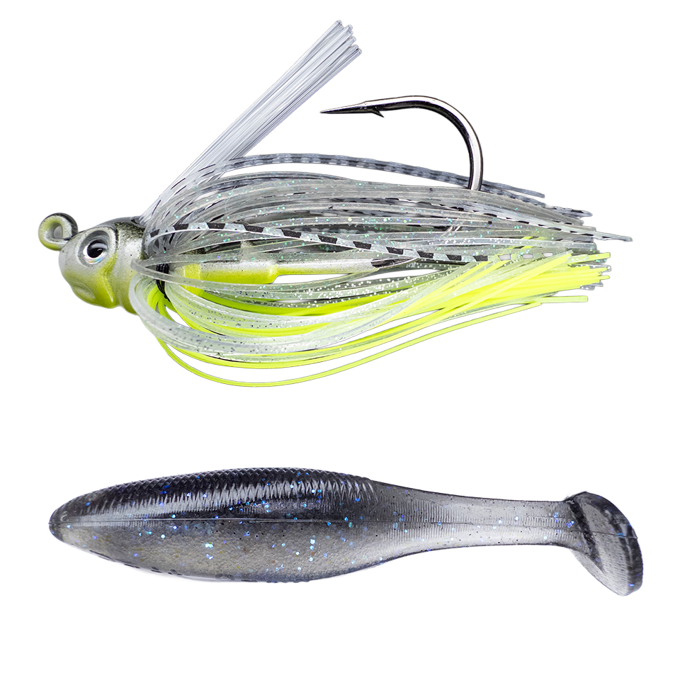 Swim Jig ➕ 3.8” Cave Swimmer