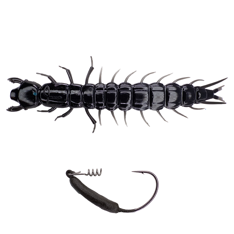 3.7" Hellgrammite ➕ Sled Jig