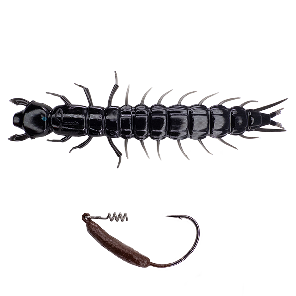 3.7" Hellgrammite ➕ Sled Jig