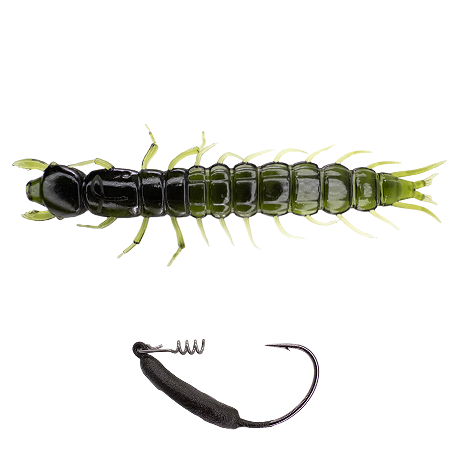 3.7" Hellgrammite ➕ Sled Jig