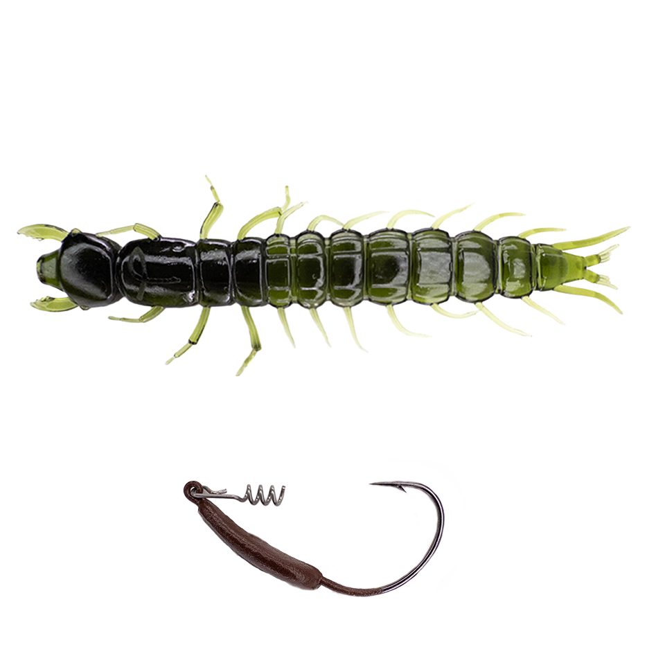 3.7" Hellgrammite ➕ Sled Jig