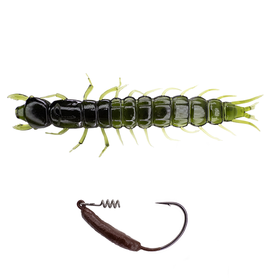3.7" Hellgrammite ➕ Sled Jig