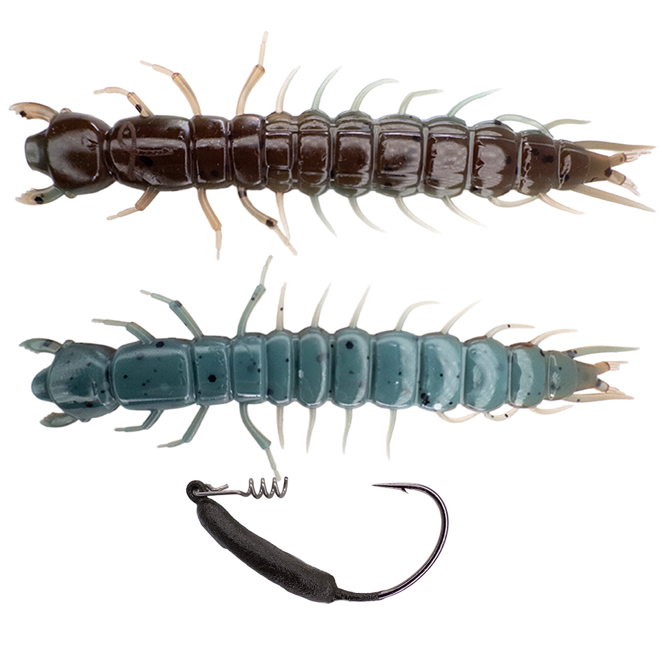 3.7" Hellgrammite ➕ Sled Jig