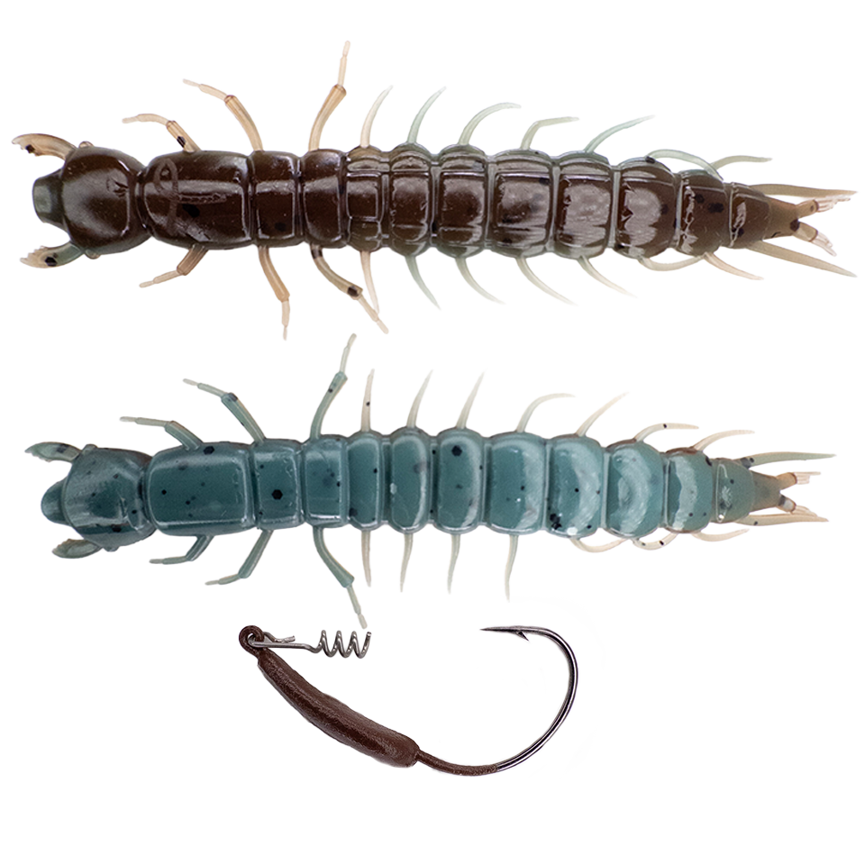 3.7" Hellgrammite ➕ Sled Jig