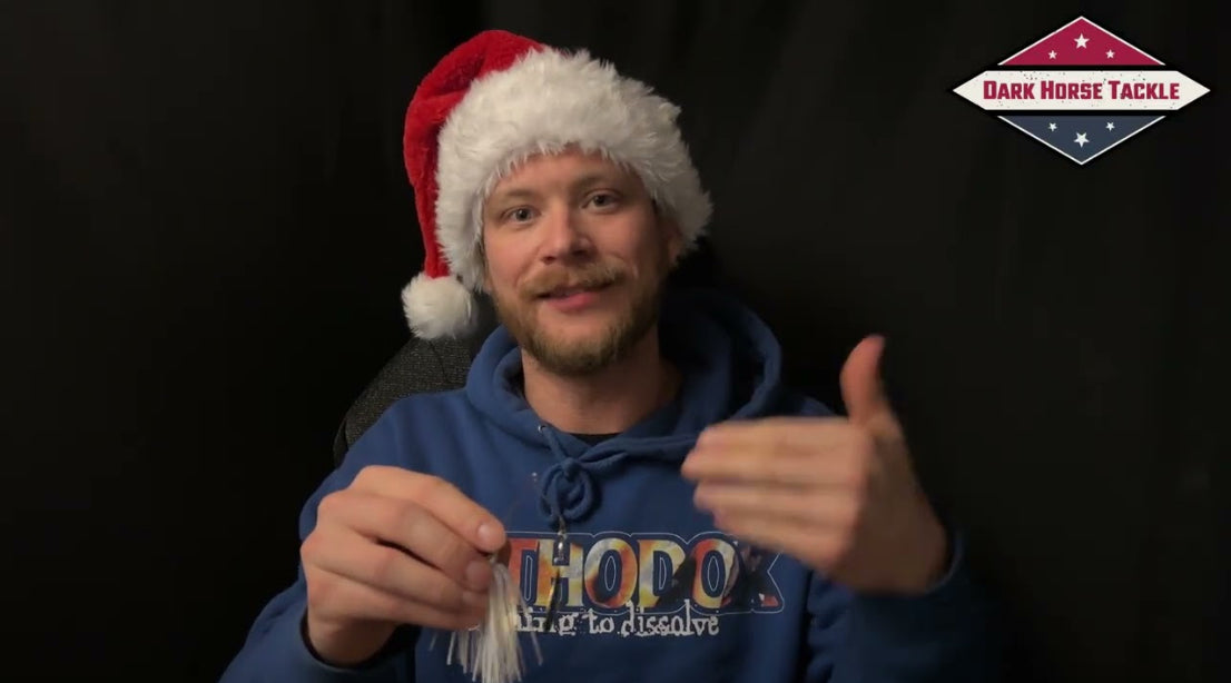 Load video: Dark Horse Tackle October Box with Explanations and Tips