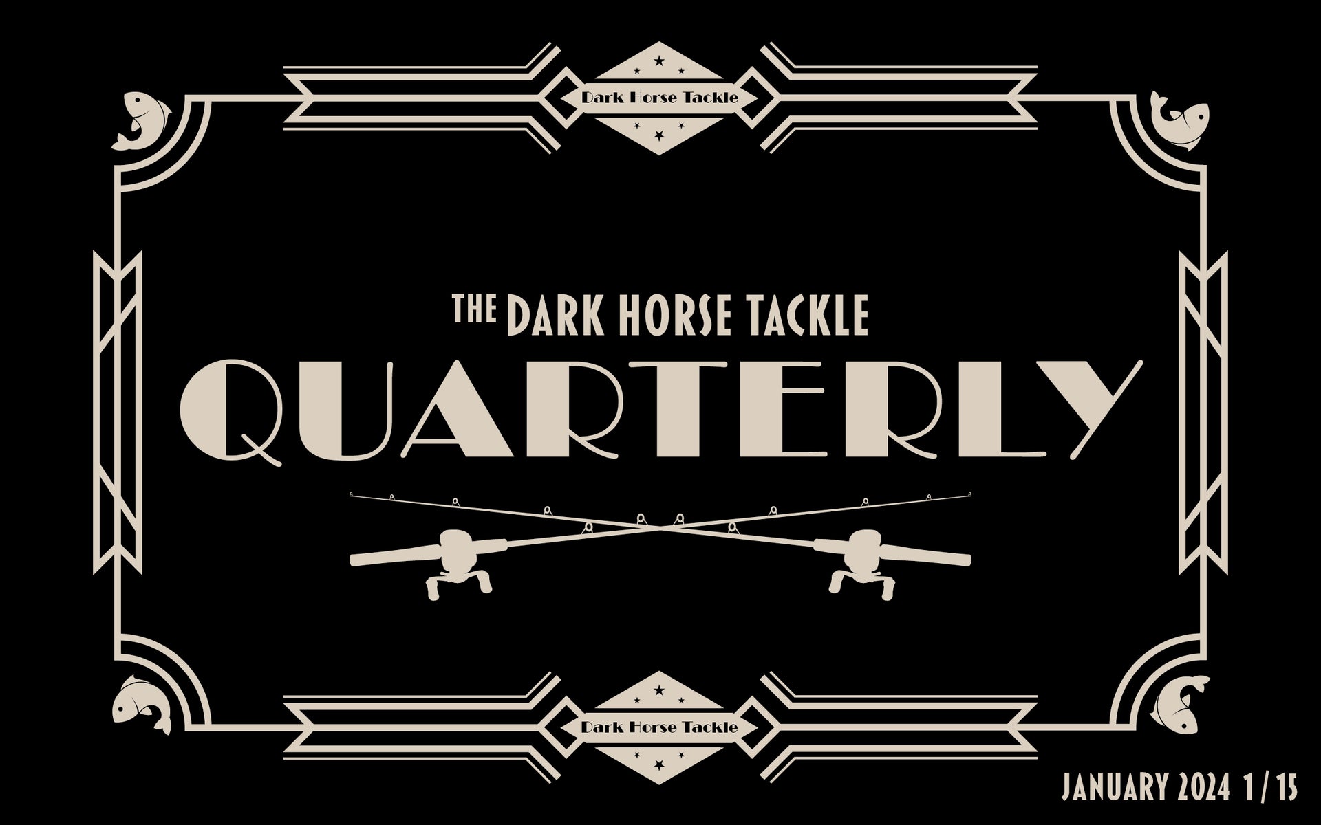 The Dark Horse Tackle Box - Bass Fishing Baits