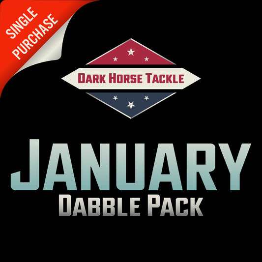 Dark Horse Tackle Dabble Pack, January Edition