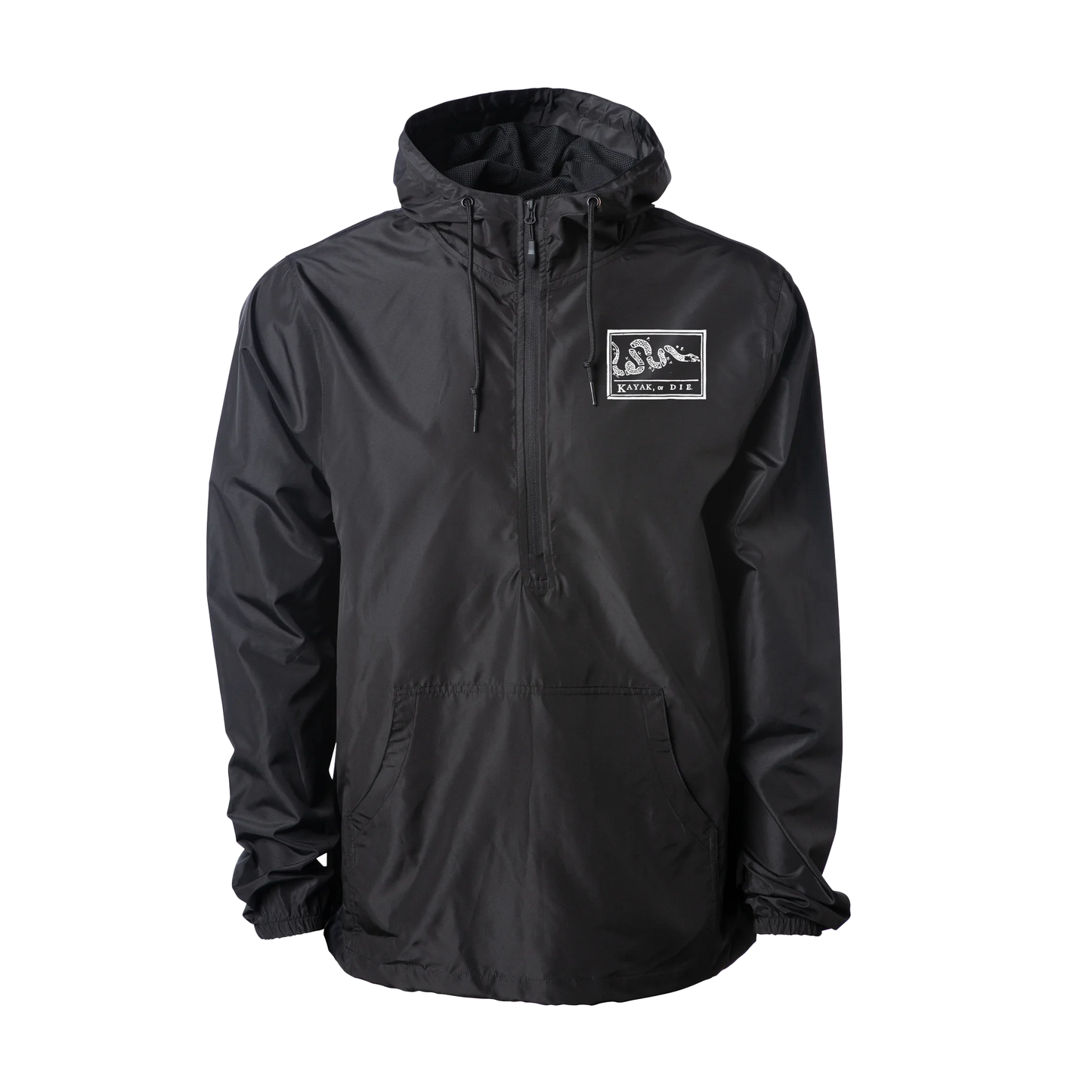 K,orD. PULLOVER HOODED WINDBREAKER