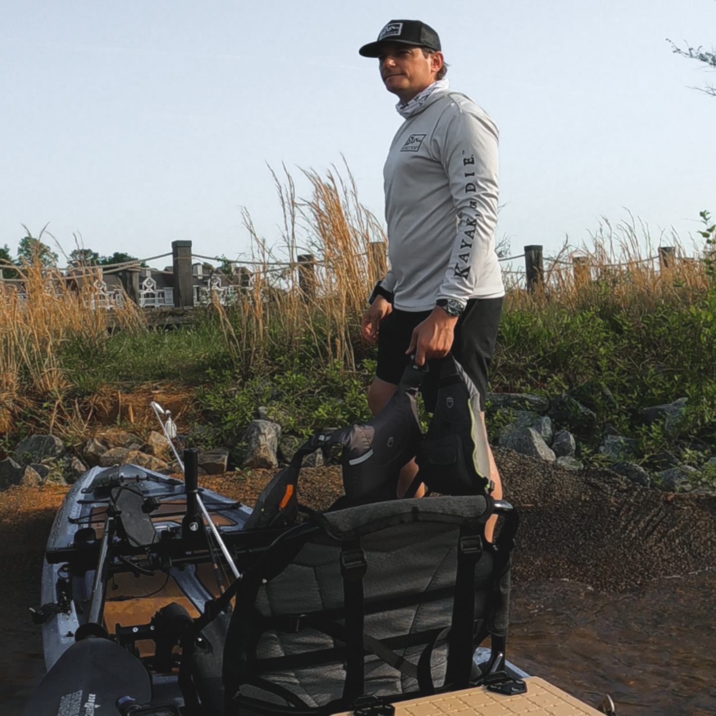 K,orD. LONG SLEEVE PERFORMANCE HOODIE