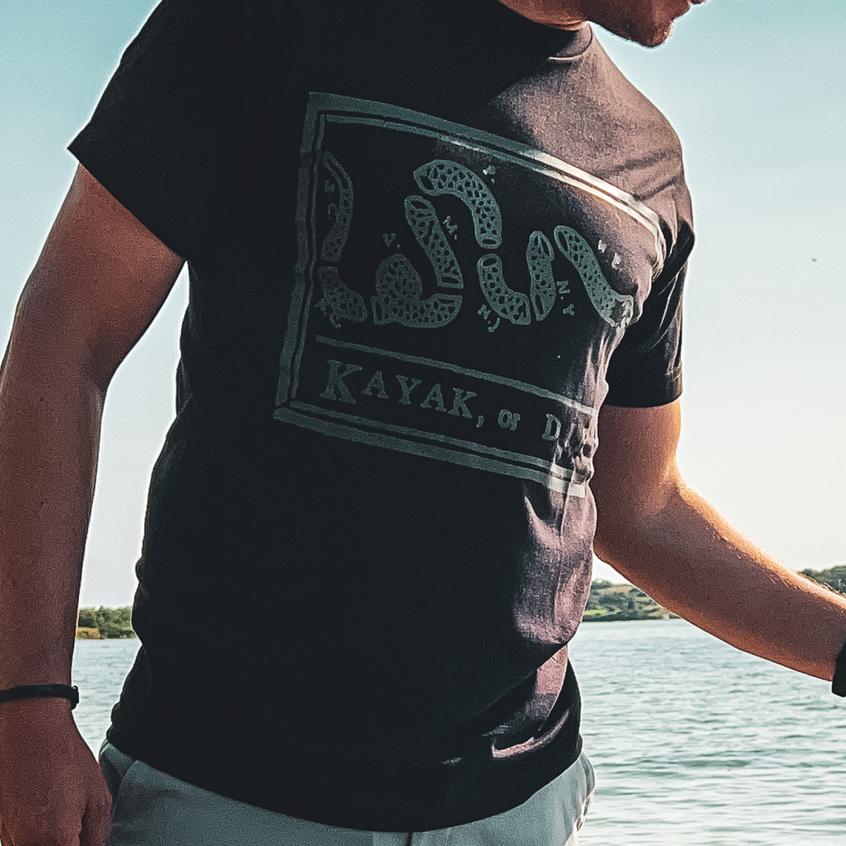 KAYAK, OR DIE. OG TEE