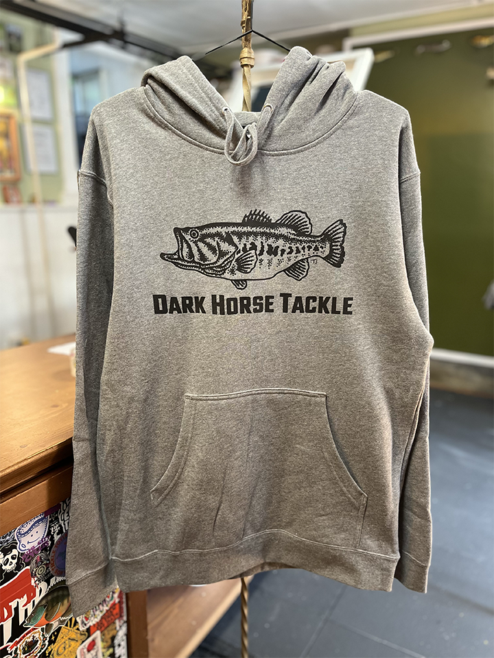 Team Largie / Smallie Dark Horse Tackle Mid-Weight Hoodie