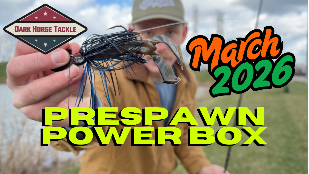 Load video: Dark Horse Tackle March Box with Explanations and Tips
