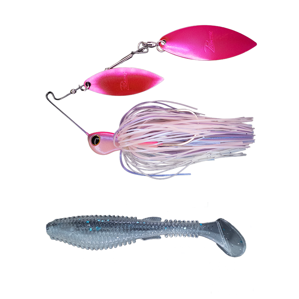 Titanium High Performance Double Willow Spinnerbait ➕ Fugitive 4.0