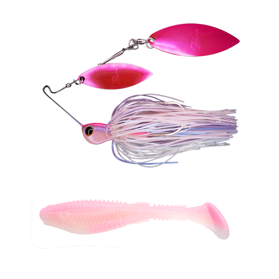 Titanium High Performance Double Willow Spinnerbait ➕ Fugitive 4.0