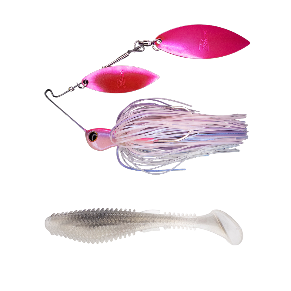 Titanium High Performance Double Willow Spinnerbait ➕ Fugitive 4.0