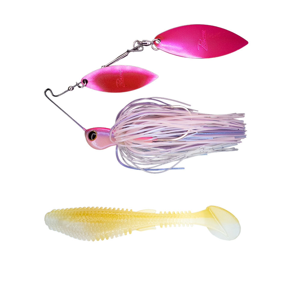 Titanium High Performance Double Willow Spinnerbait ➕ Fugitive 4.0