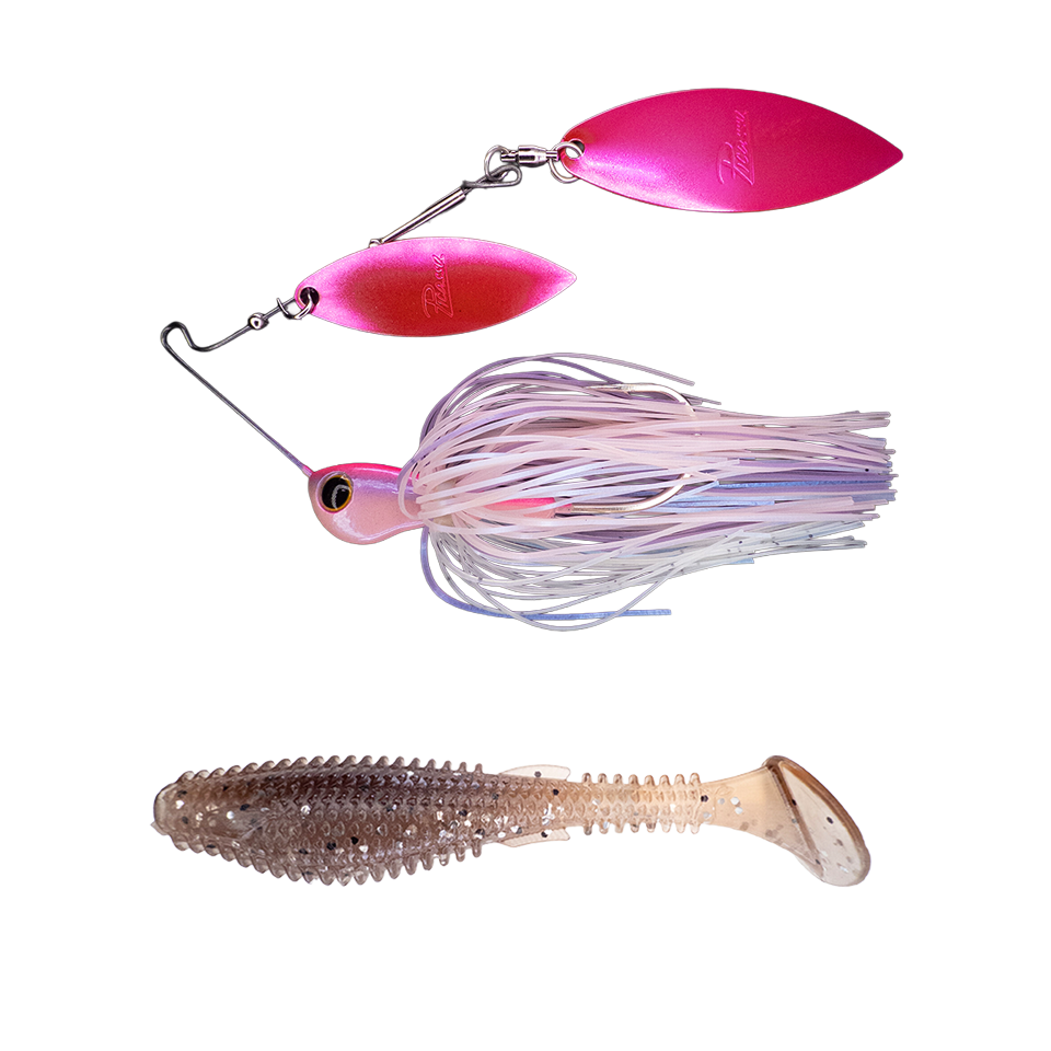 Titanium High Performance Double Willow Spinnerbait ➕ Fugitive 4.0