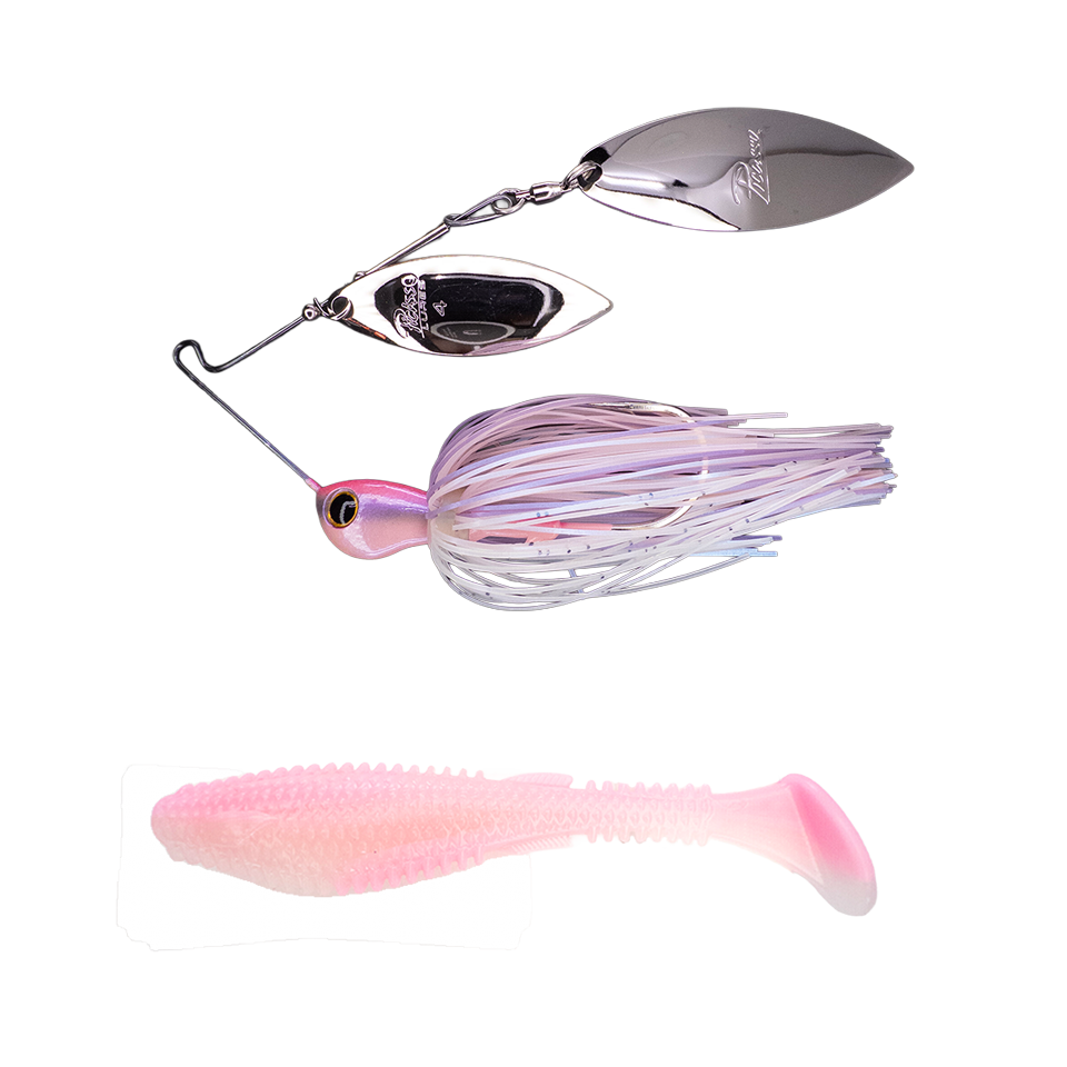 Titanium High Performance Double Willow Spinnerbait ➕ Fugitive 4.0