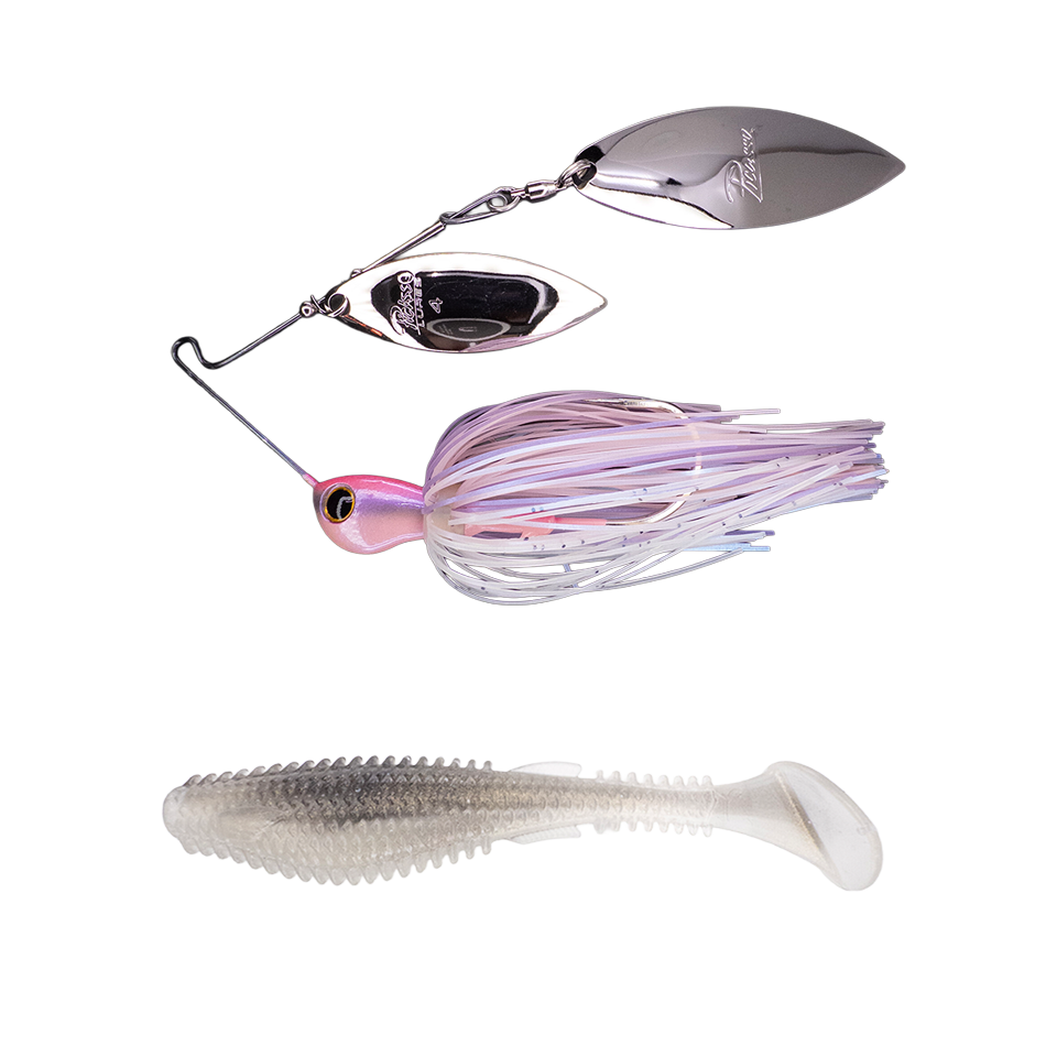 Titanium High Performance Double Willow Spinnerbait ➕ Fugitive 4.0