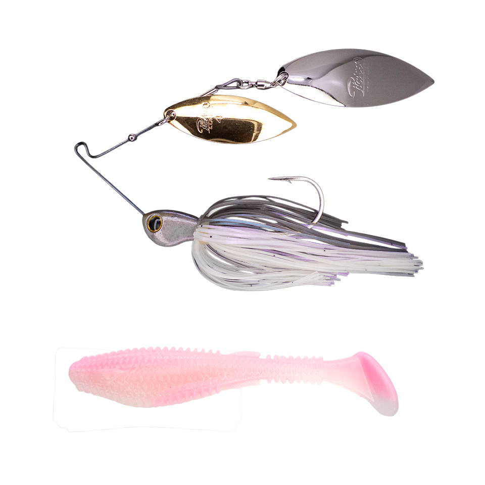 Titanium High Performance Double Willow Spinnerbait ➕ Fugitive 4.0