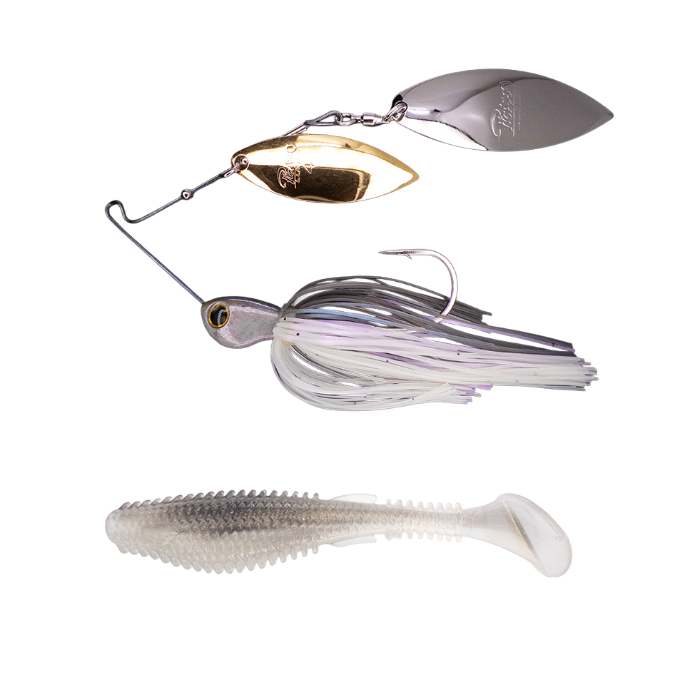 Titanium High Performance Double Willow Spinnerbait ➕ Fugitive 4.0