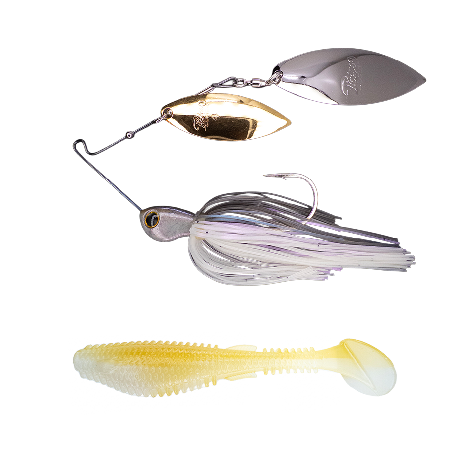 Titanium High Performance Double Willow Spinnerbait ➕ Fugitive 4.0