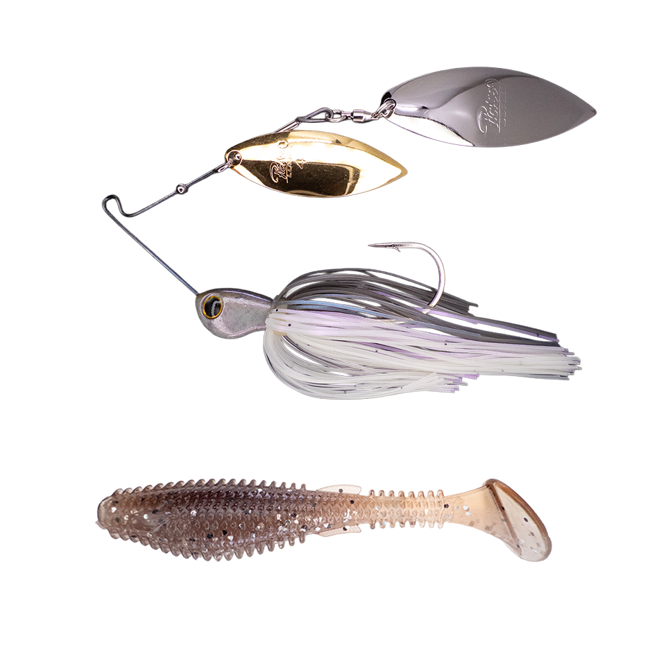 Titanium High Performance Double Willow Spinnerbait ➕ Fugitive 4.0