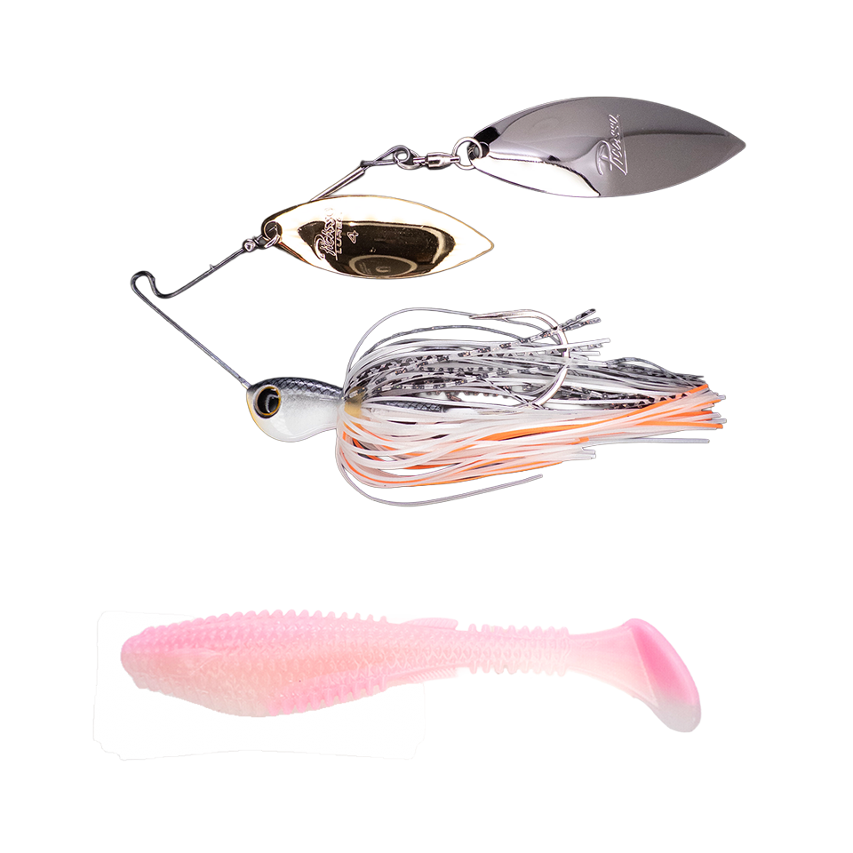 Titanium High Performance Double Willow Spinnerbait ➕ Fugitive 4.0