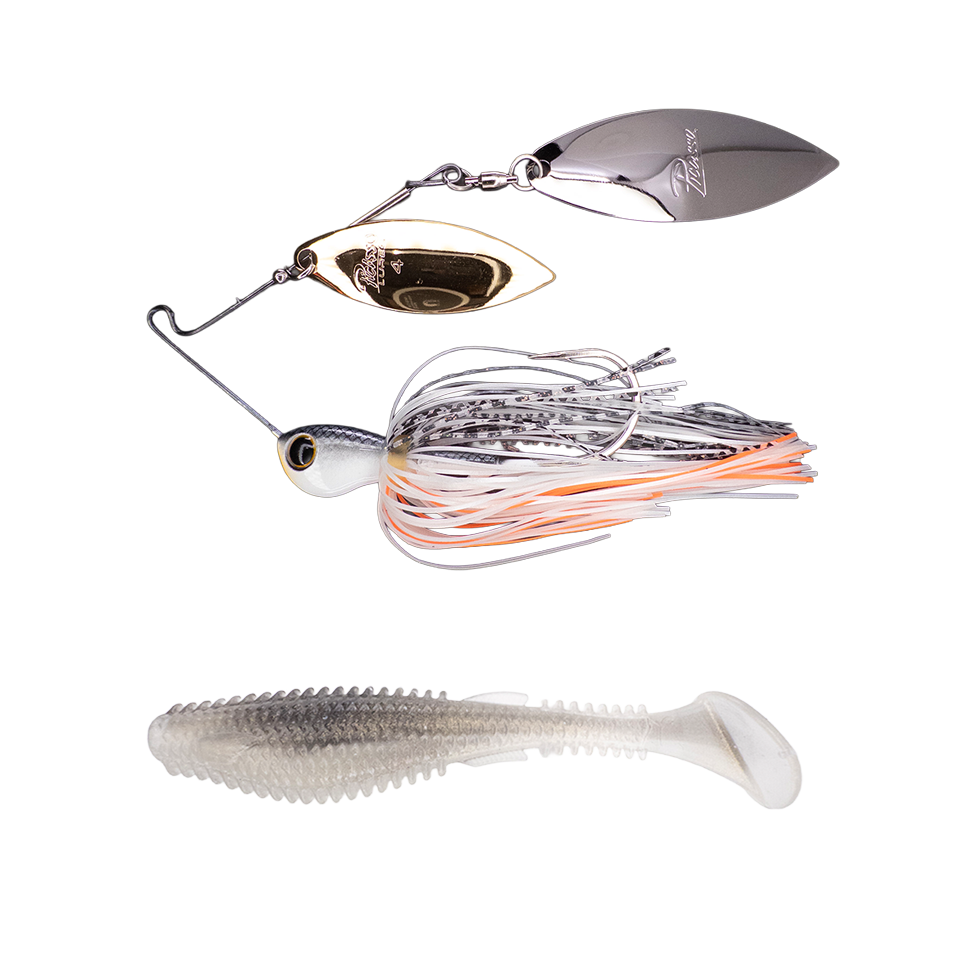 Titanium High Performance Double Willow Spinnerbait ➕ Fugitive 4.0