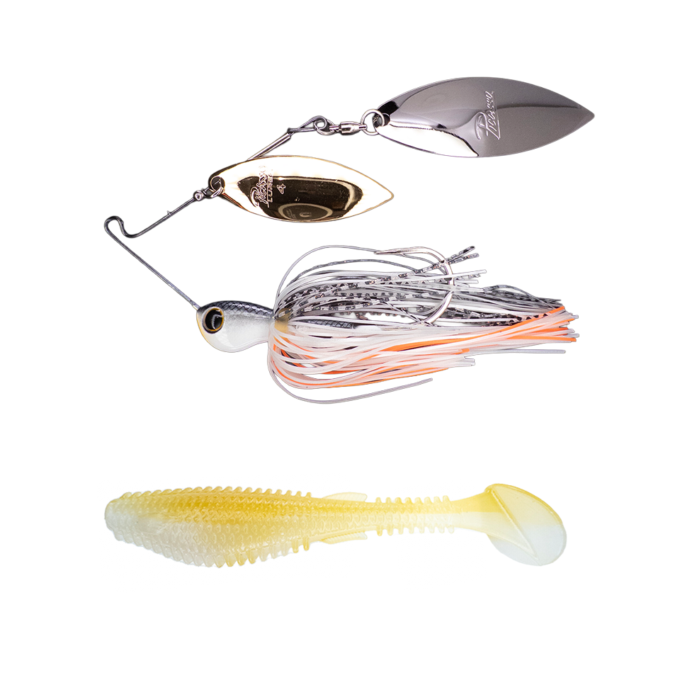 Titanium High Performance Double Willow Spinnerbait ➕ Fugitive 4.0