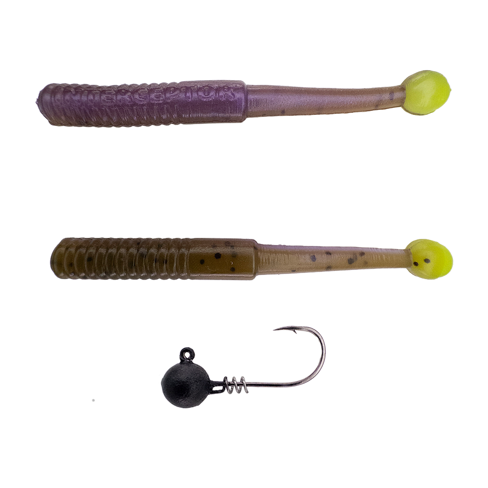 Swimlock Jighead for Bass ➕ 3.5" Wrecking Ball Finesse Mini