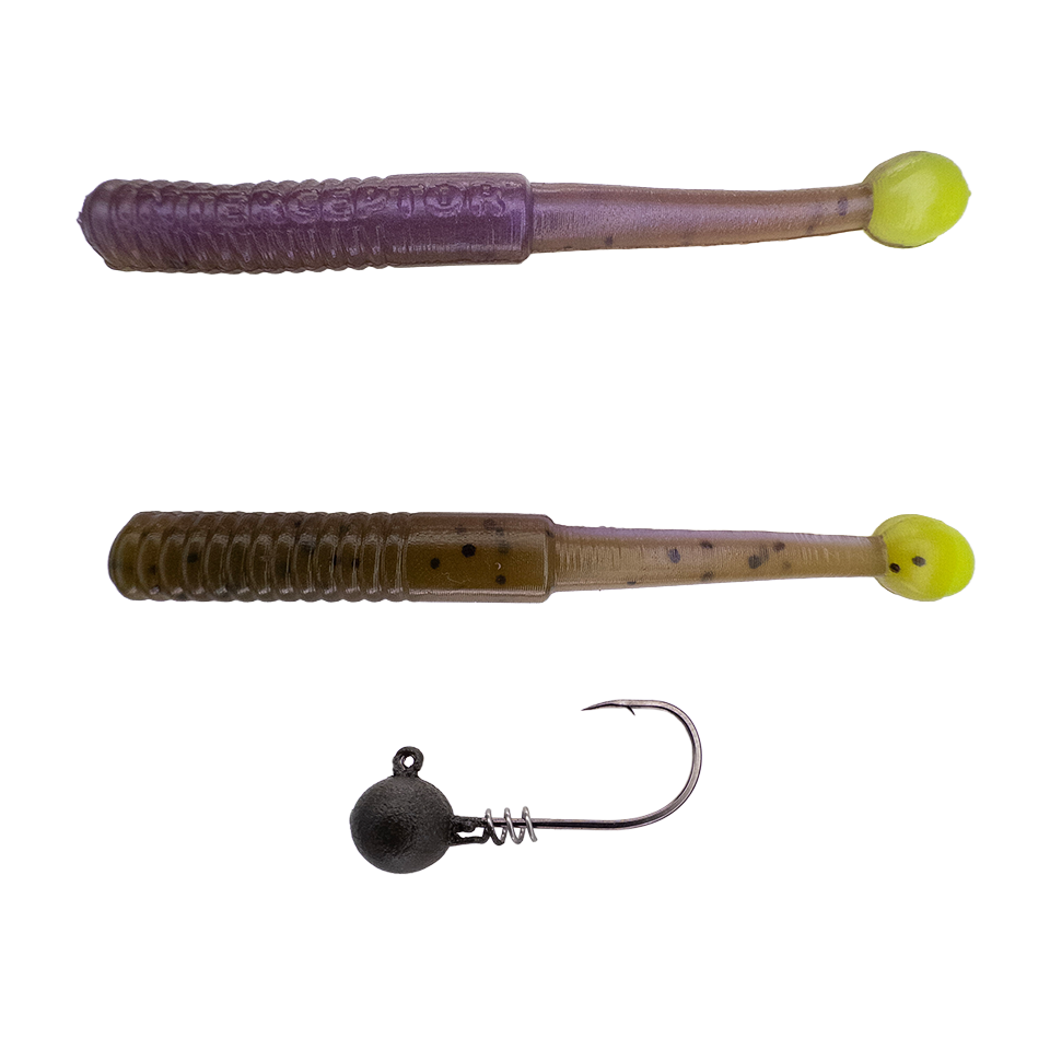 Swimlock Jighead for Bass ➕ 3.5" Wrecking Ball Finesse Mini