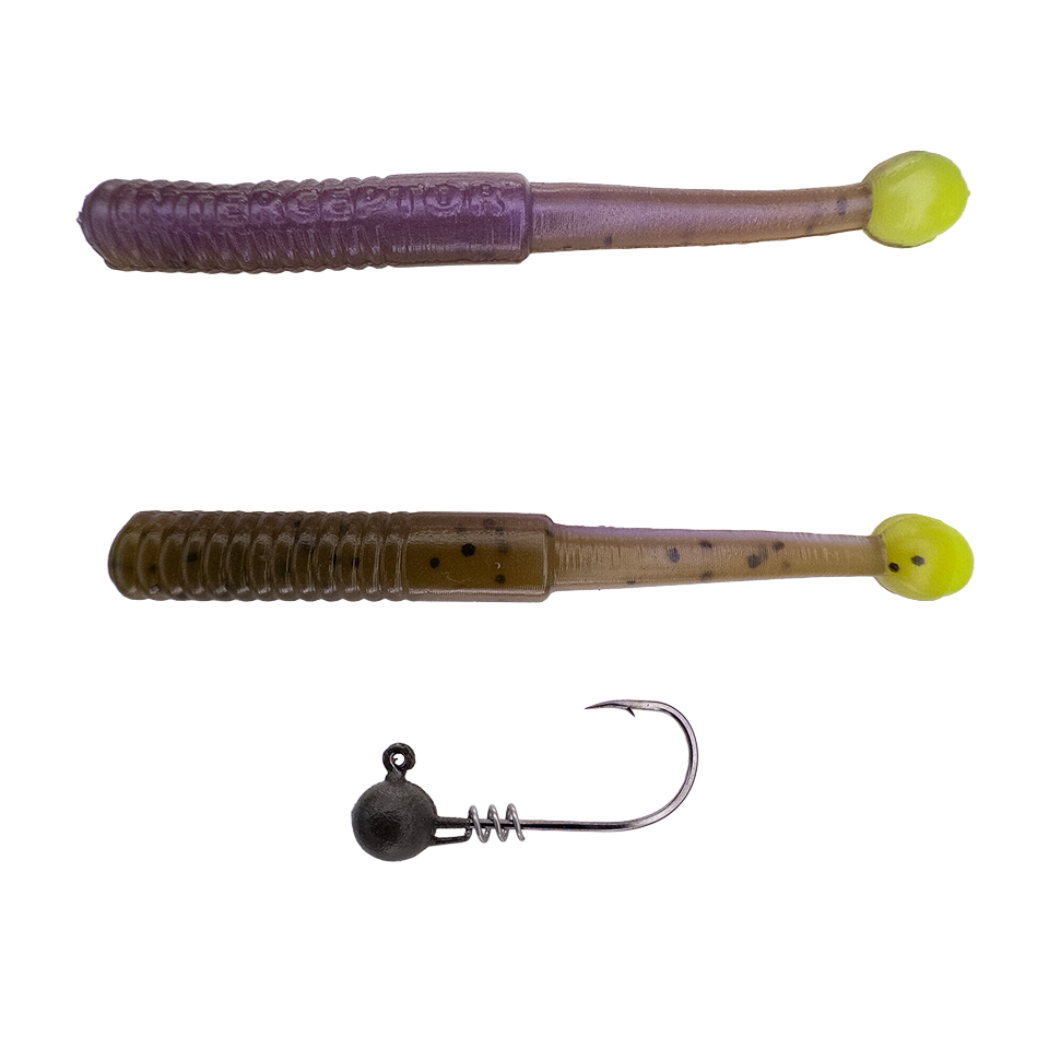 Swimlock Jighead for Bass ➕ 3.5" Wrecking Ball Finesse Mini