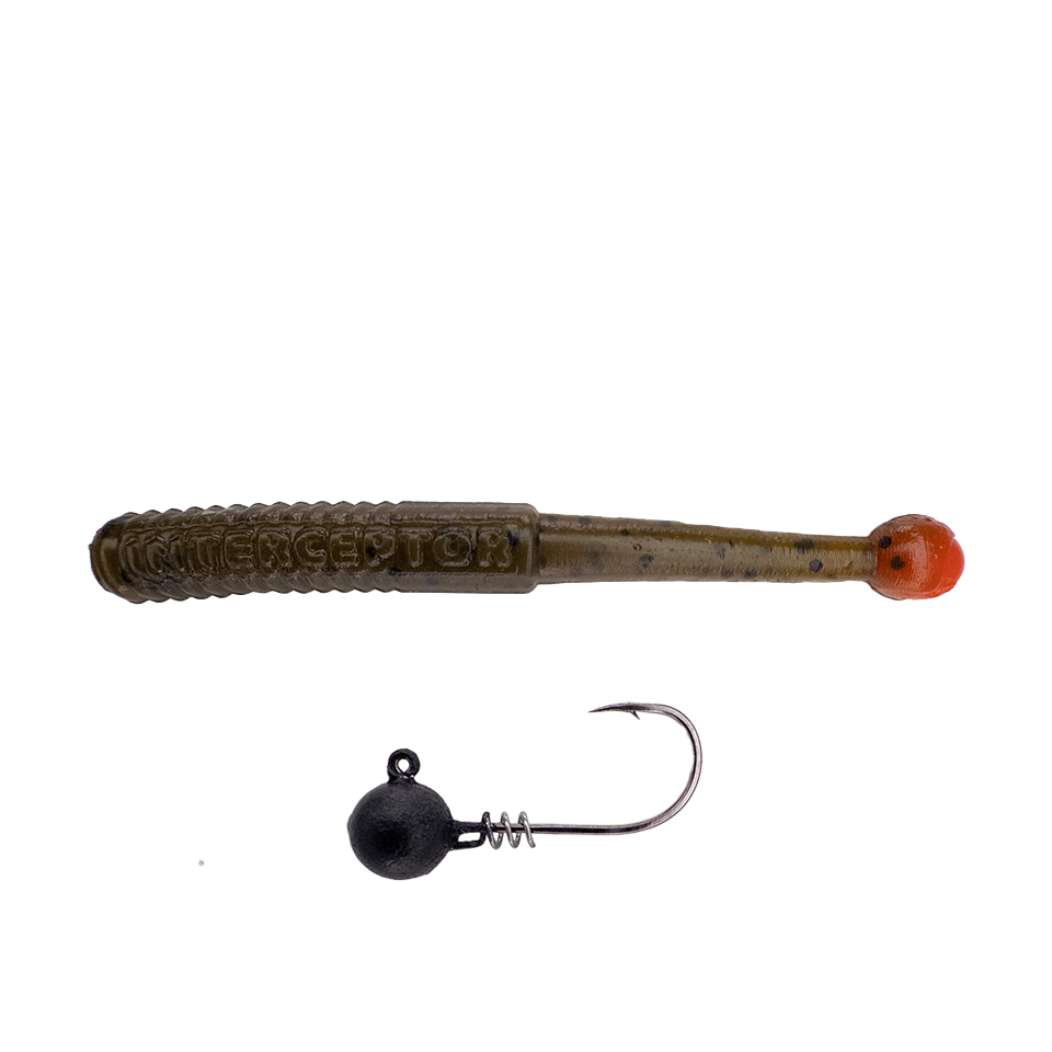 Swimlock Jighead for Bass ➕ 3.5" Wrecking Ball Finesse Mini