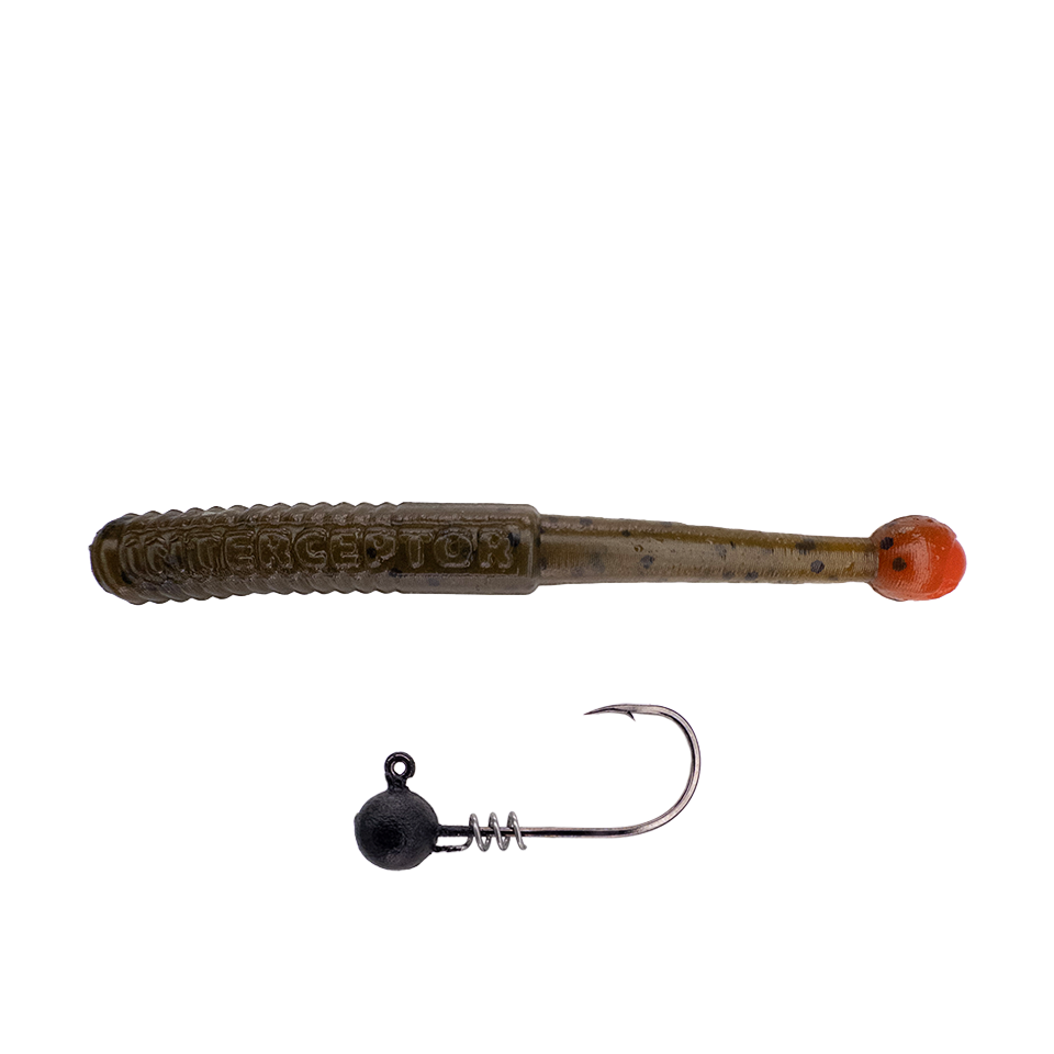 Swimlock Jighead for Bass ➕ 3.5" Wrecking Ball Finesse Mini