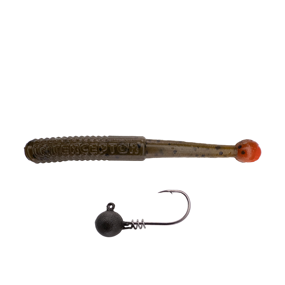 Swimlock Jighead for Bass ➕ 3.5" Wrecking Ball Finesse Mini
