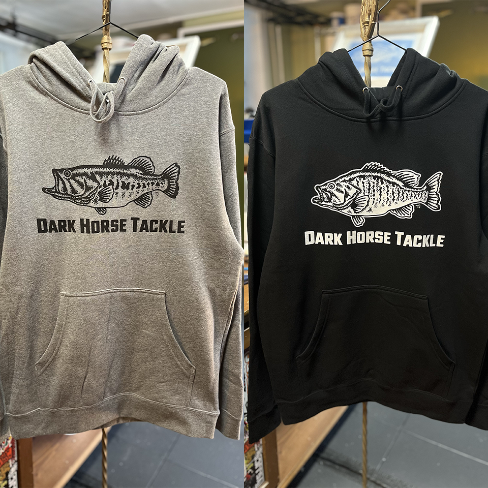 Team Largie / Smallie Dark Horse Tackle Mid-Weight Hoodie