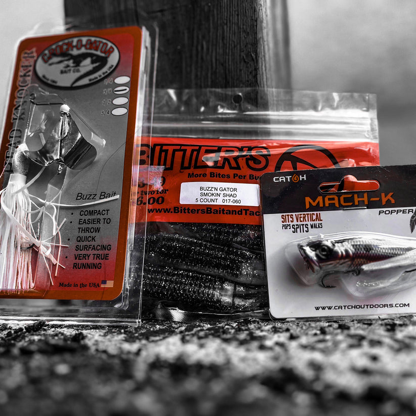 Dabble Pack Bass Fishing Baits Dark Horse Tackle